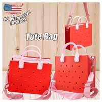 Nouvelle mode de sacs à main en EVA faciles à nettoyer sacs fourre-tout pour femmes vente en gros de sacs fourre-tout avec bandoulière sac de plage pour femmes sacs à main
