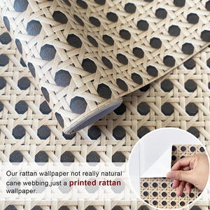 Papel Tapiz Autoadhesivo de Vinilo Impermeable con Patrón de Cuadros <span class=keywords><strong>para</strong></span> <span class=keywords><strong>Baño</strong></span>, Sala de Estar, Decoración de Interiores, Película Decorativa de PVC - Product Image 6