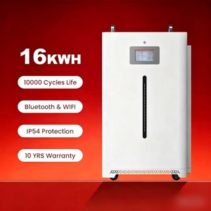EU cổ 16kwh 51.2V 320ah tháp với màn hình cảm ứng pin năng lượng mặt trời chu kỳ cuộc sống pin lithium polymer nhà năng lượng mặt trời hệ thống - Product Image 2