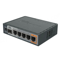 Mikrotik RB760iGS HEX S beş Port Gigabit Router optik Port POE ROS kablosuz bağlantının gerekli olmadığı yerler için