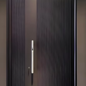 Lussuosa Villa moderna appartamento ingresso sicurezza in lega di alluminio antincendio porta finita - Product Image 1