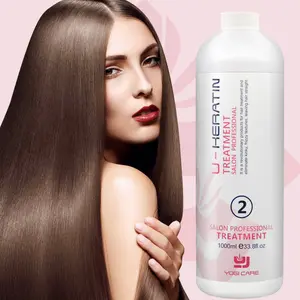 Extensiones de queratina para el cabello, tratamiento liso de queratina americana para cabello dañado y rizado, venta al por mayor