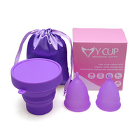 Copa menstrual femenina J1105, vaso menstrual de silicona personalizado