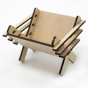 Wooden Grass Feeder <b>Model</b> <b>Kit</b> For Kids Science Education DIY Assembly Toy 4-6 Years Old - Product Image 2