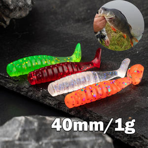 เหยื่อ<span class=keywords><strong>ปลอม</strong></span>แบบนิ่ม ล่อปลา รูปทรง T-Tail  แบบมีตะกั่ว  แบบสั่น  แบบหนอน  แบบ Ned  แบบกลับหัว  สำหรับตก<span class=keywords><strong>ปลา</strong></span>ในน้ำจืด  สำหรับ<span class=keywords><strong>ปลา</strong></span>แมนดาริน - Product Image 3