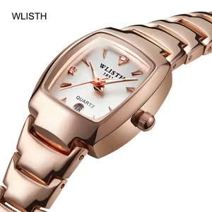WLISTH เพชรแบรนด์ของตัวเองการออกแบบที่สมบูรณ์แบบผู้ชายควอตซ์นาฬิกาที่กำหนดเอง