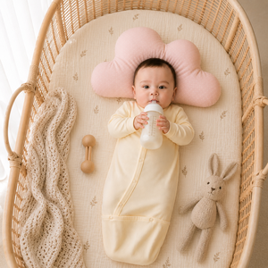 Combinaison bébé en bambou certifiée OEKO-TEX, écologique, hypoallergénique, non toxique, pour nouveau-né, en provenance du Vietnam - Product Image 1