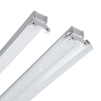 Projet d'importation : luminaires LED T8 durables et fins de 120 cm, 60 cm, 150 cm, tube fluorescent double, lampe à barre avec couvercle, deux supports
