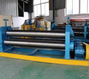 Machine <span class=keywords><strong>à</strong></span> rouler hydraulique automatique <span class=keywords><strong>à</strong></span> <span class=keywords><strong>3</strong></span> <span class=keywords><strong>rouleaux</strong></span> / <span class=keywords><strong>Rouleaux</strong></span> <span class=keywords><strong>de</strong></span> pliage <span class=keywords><strong>de</strong></span> tôles CNC / Machine <span class=keywords><strong>à</strong></span> rouler l'acier - Product Image 4