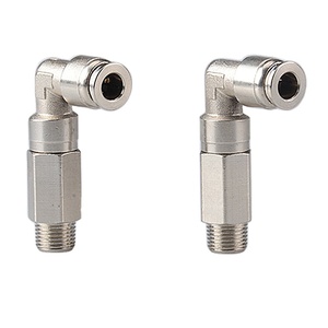 Conectores Neumáticos de Latón Plateado de Alta Presión, Resistentes al Calor, Tipo <span class=keywords><strong>L</strong></span>, Proveedor de Tuberías de Aire - Product Image 5