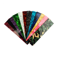 Bandes de plectres de guitare en celluloïd en gros, feuilles personnalisées OEM avec logo, plectres de guitare imperméables et durables, diverses couleurs et épaisseurs