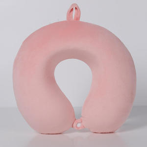 Tùy Biến Chuyến Bay Có Thể Gập Lại Bộ Nhớ Bọt Hình Chữ U Gối Ergonomic Thoáng Khí Mềm Mại Cổ Bọc Hỗ Trợ Du Lịch Gối Cho Máy Bay - Product Image 4