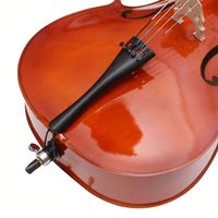 OEM Wholesale 10 Styles 4/4 Cello Violin Tailpiece Ebony Carbon Fiber Alloy Wood Types with Fine Tuners