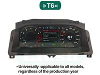 Tableau de bord de qualité pour VW Transporter T5/T6, écran LCD numérique, compteur de vitesse pour Volkswagen Caravelle Multivan