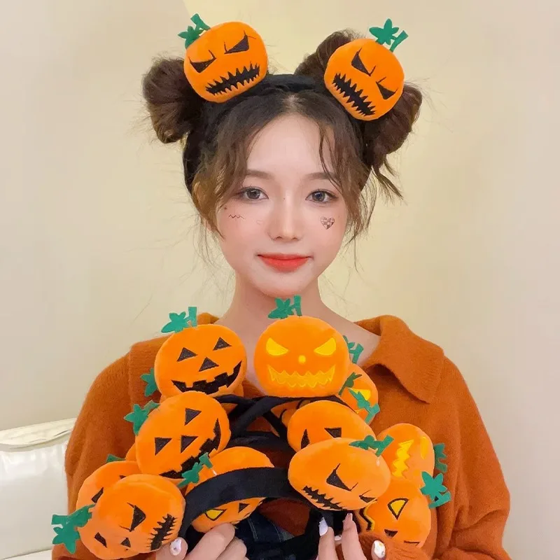 Linfairy Parrucca con capelli lunghi ricci arancioni per costume Halloween cosplay