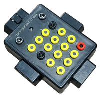 Kit de Prueba de Protocolo de Diagnóstico para Automóviles, Caja Conectora OBD de 16 Pines, Fuente de Alimentación para Vehículos, Caja de Conexión OBD2 CAN, Herramienta de Puente
