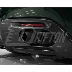 Difusor trasero de fibra de carbono seco para Ferrari Roma - Product Image 4