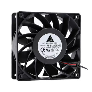 พัดลมระบายความร้อน Delta FFB1212EHE ขนาด 120 มม. 12V DC แบบไร้แปรงถ่าน สำหรับใช้งานในอุตสาหกรรม - Product Image 2