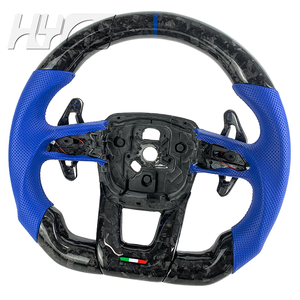 <span class=keywords><strong>Volante</strong></span> Personalizado de Fibra de Carbono y Cuero para <span class=keywords><strong>Lamborghini</strong></span> Gallardo Urus <span class=keywords><strong>Aventador</strong></span> Huracán LP550 LP560, Mejora del Interior del Automóvil - Product Image 3