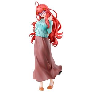 Figurine d'anime 100 % officielle Banpresto <span class=keywords><strong>Itsuki</strong></span> <span class=keywords><strong>Nakano</strong></span>, tenue décontractée quotidienne, modèle de collection pour vente en gros, cadeau de bureau - Product Image 1