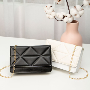 Nueva Bolsa de Mensajero con Diseño de Rejilla Rómbica, Original, Portátil, para Mujer, Bolsos de Hombro de Diseñador, Bolsos Cruzados para Chicas, Tanjing - Product Image 3