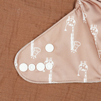 Couches lavables pour bébé prêtes à être expédiées, couches en tissu suédé, lavables et réutilisables pour bébés, couches sans insert