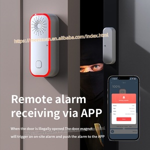 Capteur de porte/fenêtre intelligent Tuya Wifi avec <span class=keywords><strong>alarme</strong></span> sonore et lumineuse, détecte l'ouverture/fermeture et déclenche une <span class=keywords><strong>alarme</strong></span> sonore et lumineuse - Product Image 3