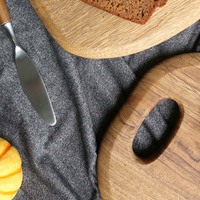 Groothandel/Aangepaste Nieuwe Ontwerp Hart Vorm Bamboe Snijplank Met Gat Keuken Chopoing Blok Portie Fruit Pizza Kaas Board