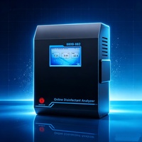 Swimming Pool Water Quality Monitor Constant Voltage Residual Chlorine Automatic Digital LCD Display Disinfectant Analyzer