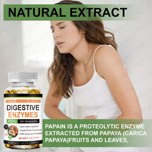 OEM 120정 필수 소화 효소 소프트젤 면역 체계 건강 지원 캡슐 식이 보충제 - Product Image 3