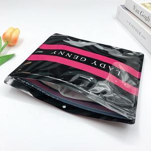 Sac d'emballage alimentaire OPP/PET à fond plat scellé sur huit côtés, imprimé sur mesure, avec fermeture éclair et encoche de déchirure, vente en gros d'usine - Product Image 5