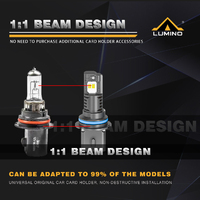 A18 9004 ampoule de phare LED 3500lm 35W lumière automobile sans erreur Canbus mise à niveau remplacement nouvel état 6000k couleur