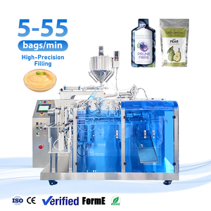 Máquina Envasadora Automática de Bolsas Preformadas Doypack para Puré de Frutas, Jugo, Pasta de Sésamo y Productos Líquidos - Product Image 1