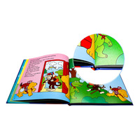 Libros de Cartón Personalizados de Fábrica para Niños - Libro Educativo a Todo Color para Aprender Historias, Logotipo Personalizado, Encuadernación Perfecta, Impresión en Película