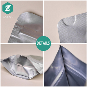 कस्टम-मुद्रित एल्यूमीनियम पन्नी जिपर स्टैंड-अप बैग पुनर्विक्रय योग्य प्रकाश-प्रयोगशाला के नमूनों/चिकित्सा, ब्रांडेड लेबलिंग के लिए पैकेजिंग से बचें - Product Image 3