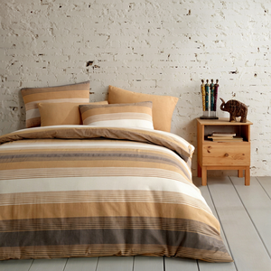 Juego de Ropa de Cama de Algodón Puro, Juego de Funda Nórdica de Cuatro Piezas, Ropa de Cama Tejida Sólida para el Hogar y Hoteles - Product Image 1