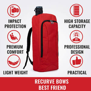 Bolsa para Arco Compuesto SIVI, Estuche para Arco Fácil de Transportar, con Asa para Flechas, Mochila Portátil para Tiro con Arco, Funda para Arco Compuesto - Product Image 6