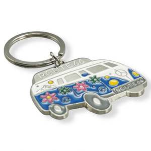 Llavero Promocional OEM Personalizado de Goma 2D con Diseño Propio, Llavero con Forma de Motocicleta, Llavero de PVC Suave 3D - Product Image 2