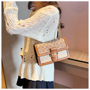 Nuova <span class=keywords><strong>borsa</strong></span> quadrata a <span class=keywords><strong>tracolla</strong></span> retrò alla moda e alla moda da <span class=keywords><strong>donna</strong></span> - Product Image 3