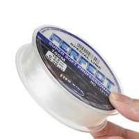 Fil monofilament TUOLI 100m 0.8 # -8.0 #   Fil de pêche en nylon Mainline Tippet pour la pêche à la carpe, super résistant, pour la pêche au ling