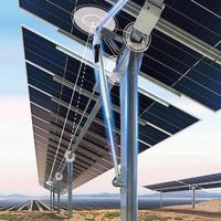 Panneaux solaires de support panneau photovoltaïque transparent bi panneaux solaires faciaux 440w 450w pour serres