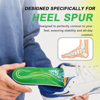 Semelles de sport de haute qualité avec soutien de la voûte plantaire, absorption des chocs, coussin de talon, inserts pour chaussures de course, semelles de soin des pieds, usine OEM