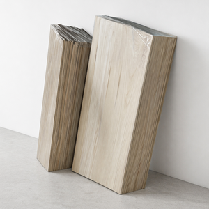 Tablero Cuadrado de Madera de Álamo Macizo con Diseño Moderno, Unido con Pegamento, para Uso en Hoteles, Apto para Diseño Gráfico, Marca <span class=keywords><strong>INWOOD</strong></span>, 1 Año de Garantía, Natural - Product Image 1