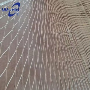 Filet de sécurité haute altitude en treillis métallique en acier inoxydable 304/316 sur mesure de haute qualité - Product Image 3