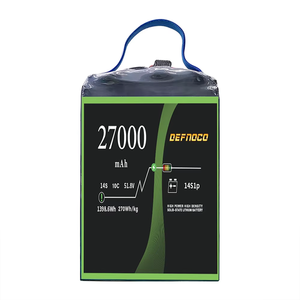 Paquetes de baterías de estado semisólido de alta calidad directas de fábrica 27000mAh 27Ah <span class=keywords><strong>14S1P</strong></span> 10C 51,8 V - Product Image 2