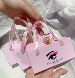 Custom Eyelash Packaging Box Rigid Paper Cardboard Lash Box for Single Pair Lashes Elegant Lash <b>Gift</b> <b>Boxes</b> - Product Image 3