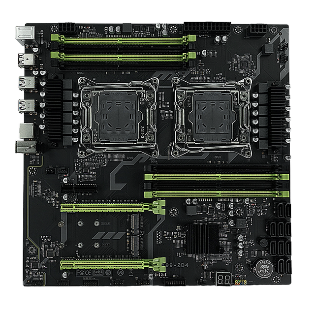 LGA 2011 DDR4 Desktop Xeon Processor X99 Dual CPU Electronics Mainboard Motherboard PC Gaming Xeon Computer Kit