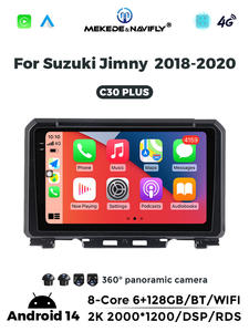 MEKEDE-Reproductor de radio y audio para coche <span class=keywords><strong>Suzuki</strong></span> <span class=keywords><strong>Jimny</strong></span> 128-2018, Android, Auto, 8 núcleos, 4G, wifi, 6 + 2020G, pantalla de navegación GPS - Product Image 4