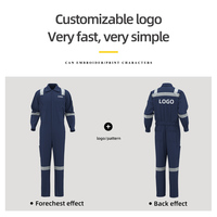Combinaisons de travail antistatiques et résistantes aux flammes, vêtements de travail ignifuges pour hommes, combinaison de travail EN ISO 11612
