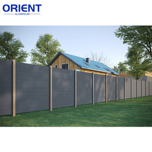 Panneaux de clôture en aluminium personnalisés, <span class=keywords><strong>vente</strong></span> chaude, haute qualité, durables, clôture extérieure en aluminium pour la vie privée à domicile - Product Image 5